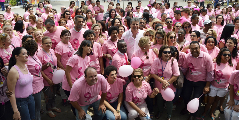 Caminhada Rosa contra o Câncer de Mama reúne mais de 600 pessoas