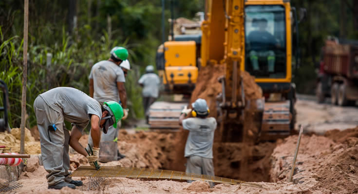  Construção de redes de esgoto e galerias atinge 35% de obras concluídas na Nova Itapevi