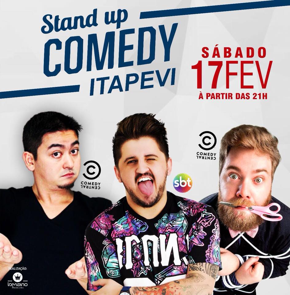  André Santi + Bruninho Mano + Ben Ludmer no Atenas Comedy