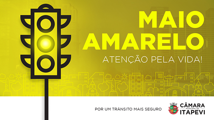  Câmara de Itapevi adere à campanha “Maio Amarelo”