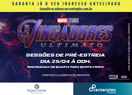  Sessões de Pré-Estréia – Vingadores: Ultimato