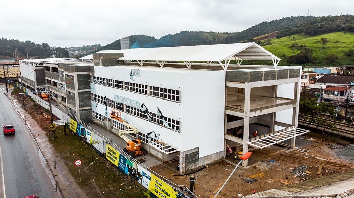  Escola do Futuro do Santa Rita tem 60% das obras concluídas