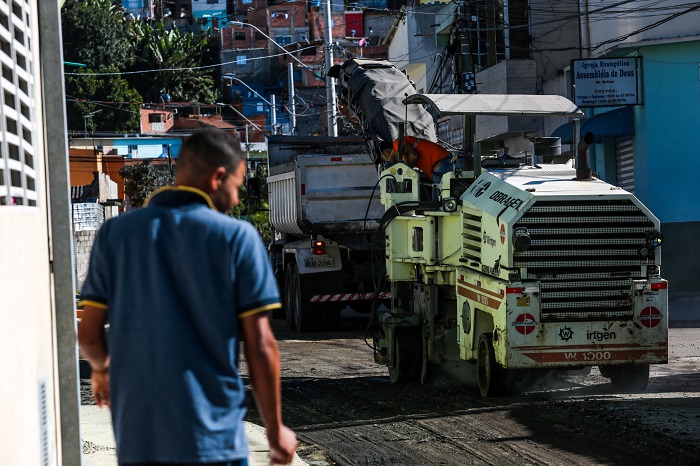  Prefeitura executa fresagem e recapeamento no Vitápolis