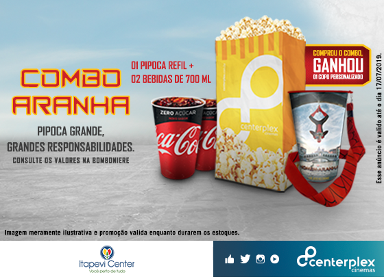  PROMOÇÃO COMBO ARANHA