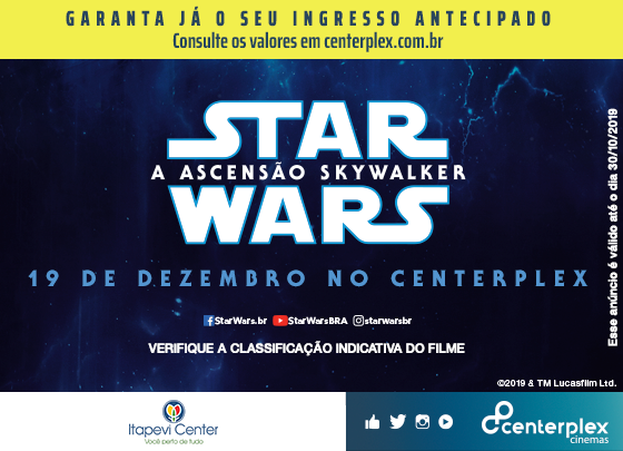  PRÉ-VENDA STAR WARS: A ASCENSÃO SKYWALKER