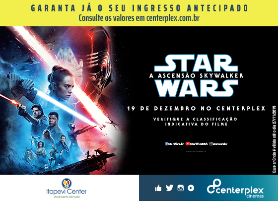  PRÉ-VENDA STAR WARS: A ASCENSÃO SKYWALKER