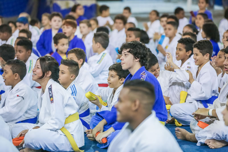  Prefeitura realiza graduação anual de judô do Mais Esportes