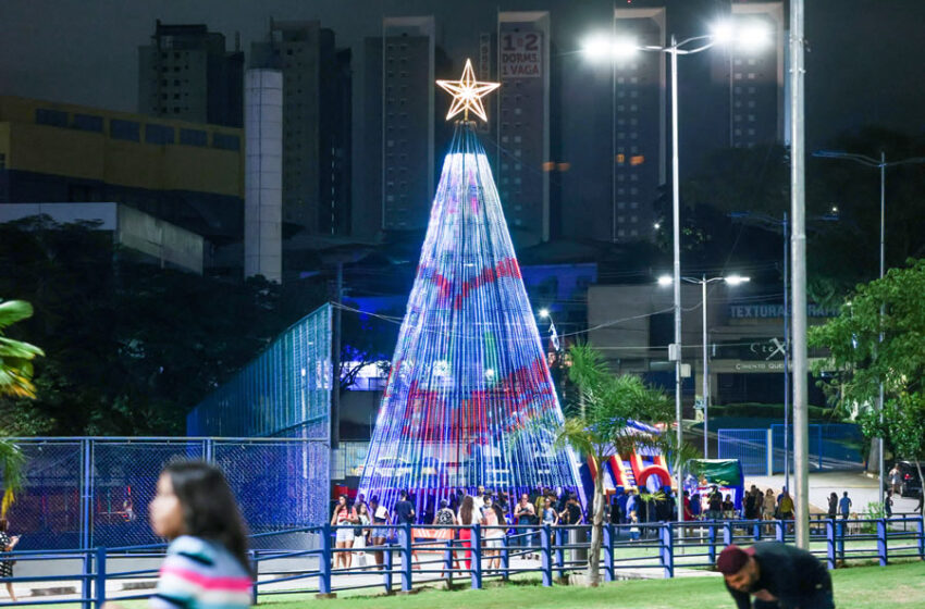  Itapevi inaugura “Natal Iluminado” no Parque da Cidade