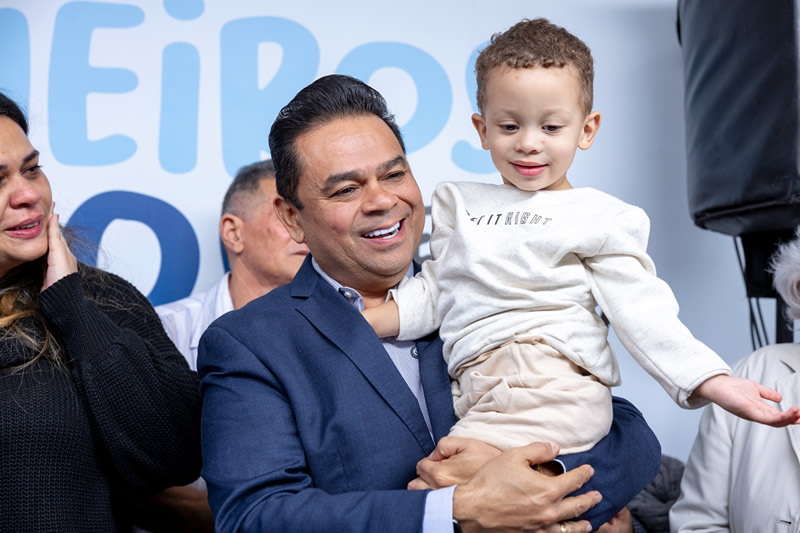 Prefeito Teco inaugura nova Creche Primeiros Passos em tempo integral no Cardoso