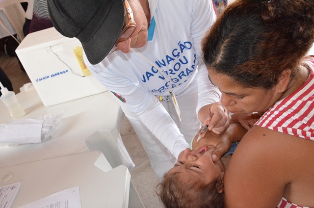  Campanha Nacional de Vacinação contra Polio vai até 21/06