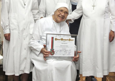  Irmã Carmelita recebe o Título de Cidadã Itapeviense