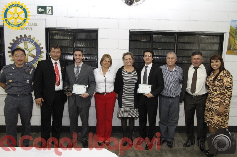  Rotary Itapevi homenagea os médicos Luiz Eduardo e Alfredo Merlo