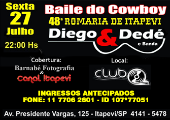  Sexta dia 27 Baile da Romaria no Club Q