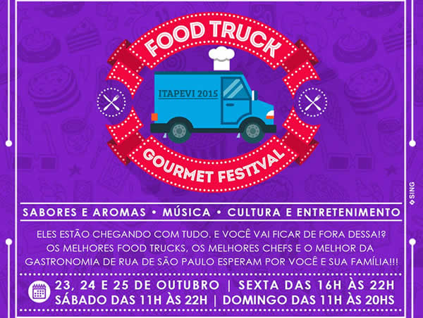  Itapevi recebe pela 1ª vez, Festival Gastronômico com a participação de 16 Food Trucks