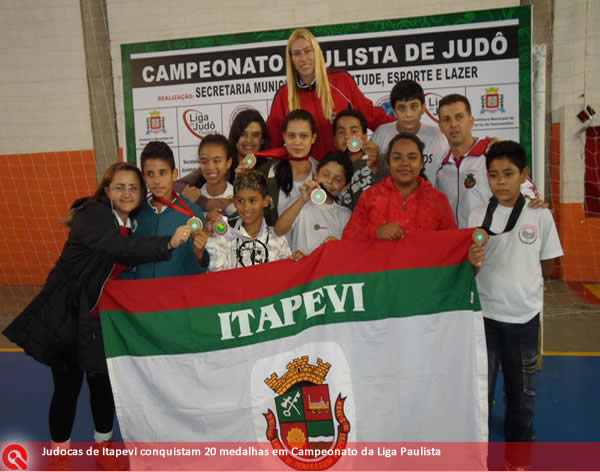  Judocas de Itapevi conquistam 20 medalhas em Campeonato da Liga Paulista