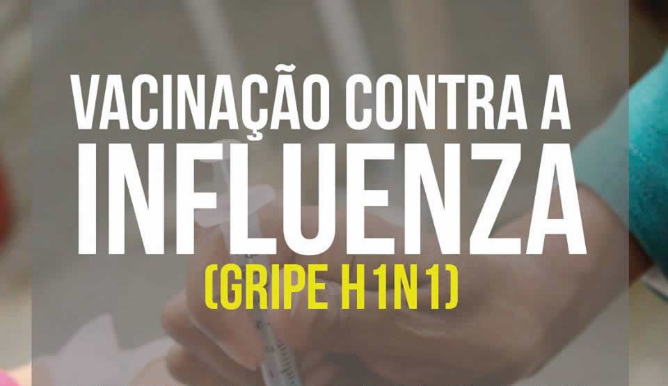  Vacinação contra aa Gripe Influenza foi prorrogada até o dia 03 de junho em Itapevi